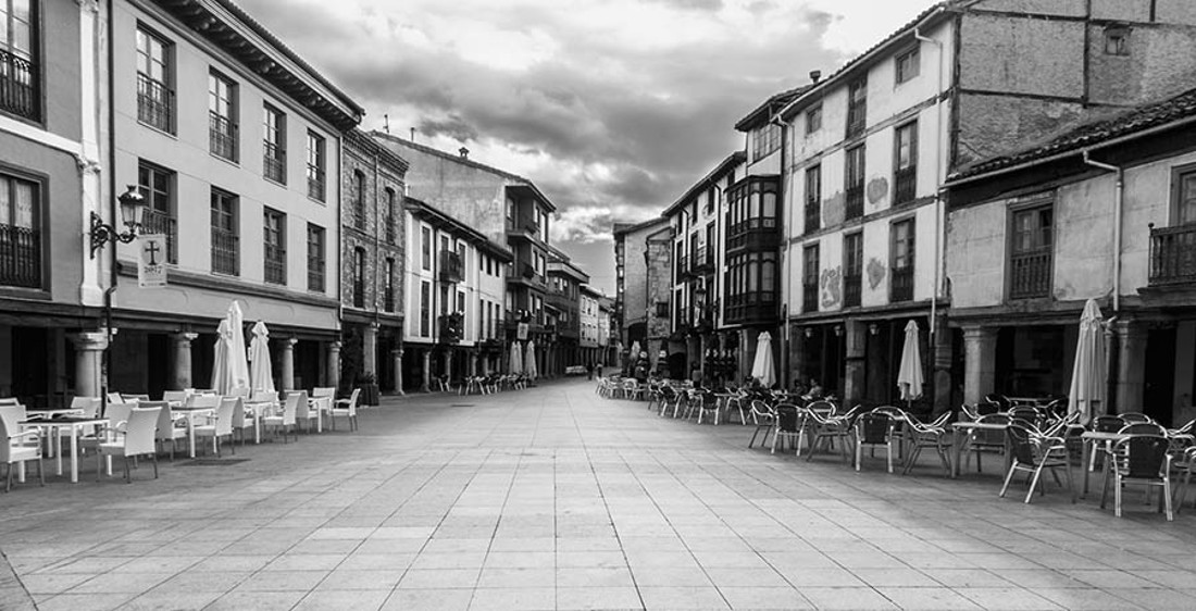Plaza mayor de Cervera