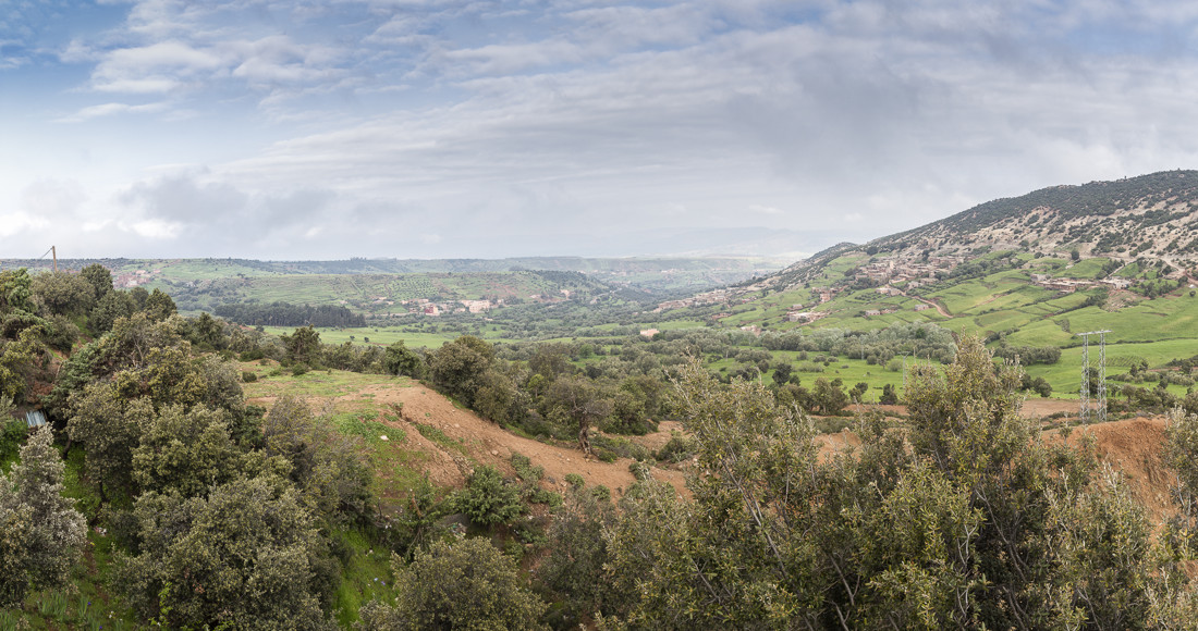 Panorámica subiendo al Puerto de TiziN’Tichka